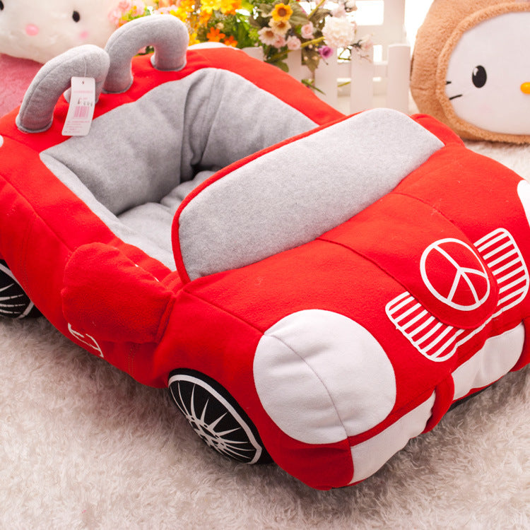 Portable Velvet Pet Bed | Car & Sofa Dog Bed – A Pawsitive Space