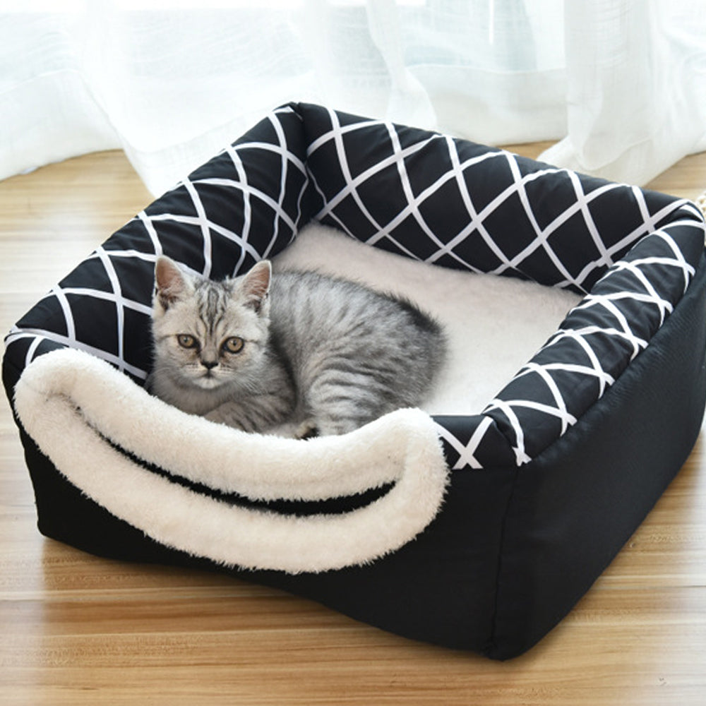 Space Nest Cozy Pet Bed | Cat & Dog Cave Bed – A Pawsitive Space