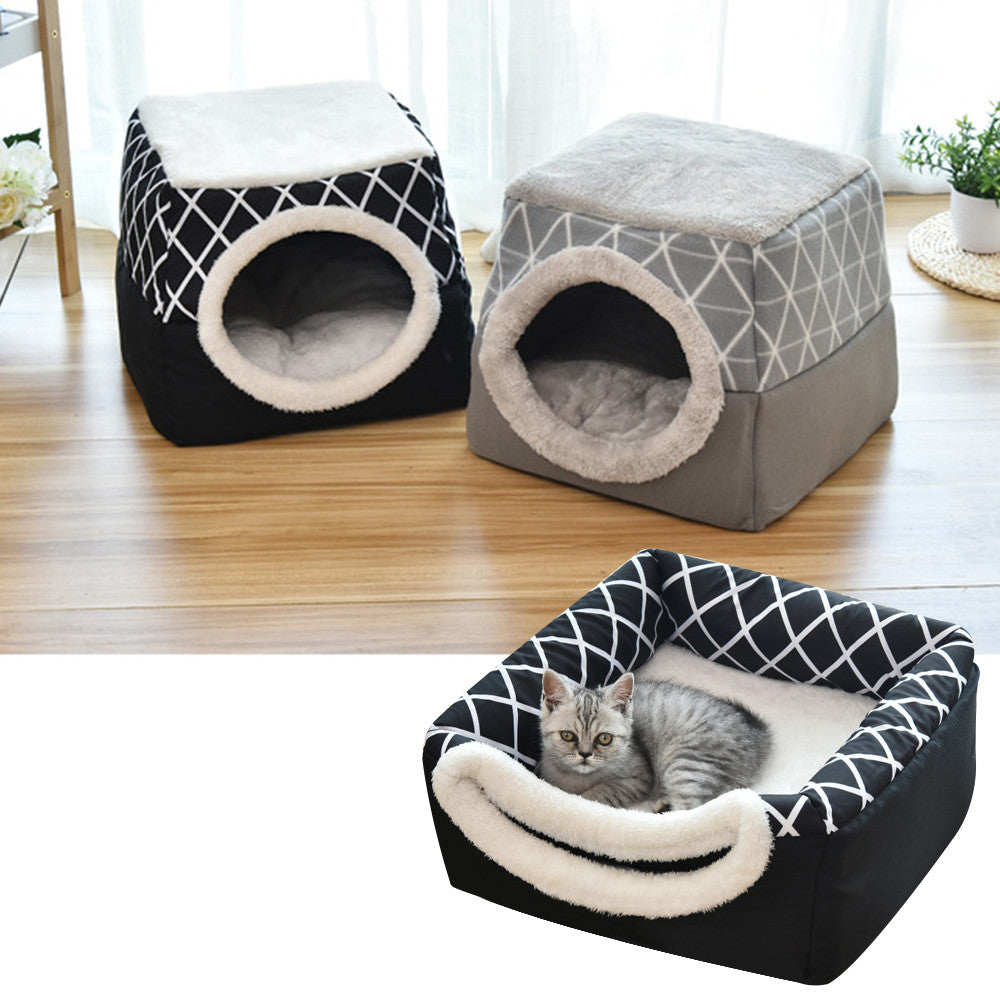 Space Nest Cozy Pet Bed | Cat & Dog Cave Bed – A Pawsitive Space