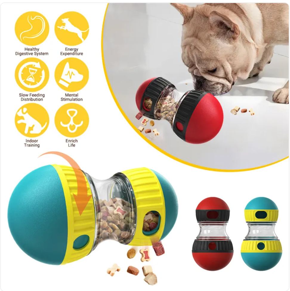 Slow Feeder Puzzle Toy for Dogs | Anti-Anxiety Treat Dispenser