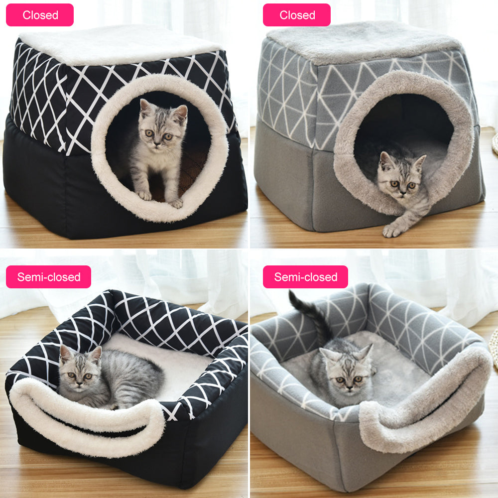 Space Nest Cozy Pet Bed | Cat & Dog Cave Bed – A Pawsitive Space