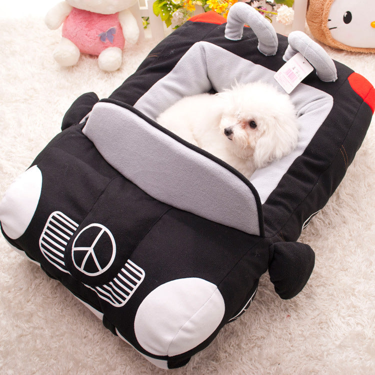 Portable Velvet Pet Bed | Car & Sofa Dog Bed – A Pawsitive Space