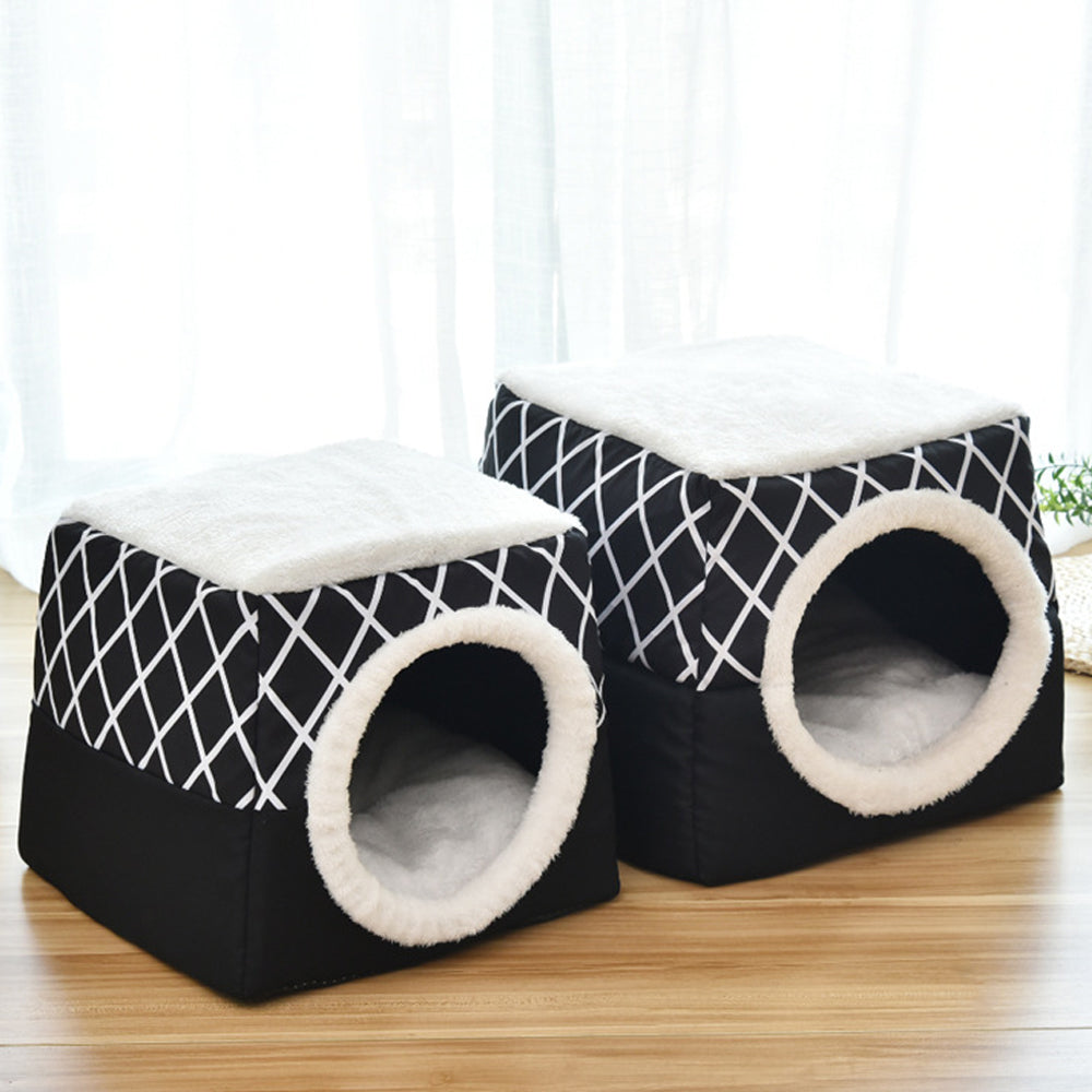Space Nest Cozy Pet Bed | Cat & Dog Cave Bed – A Pawsitive Space