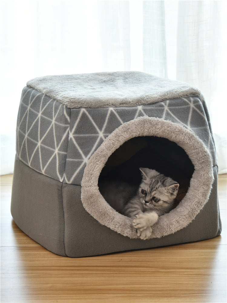 Space Nest Cozy Pet Bed | Cat & Dog Cave Bed – A Pawsitive Space